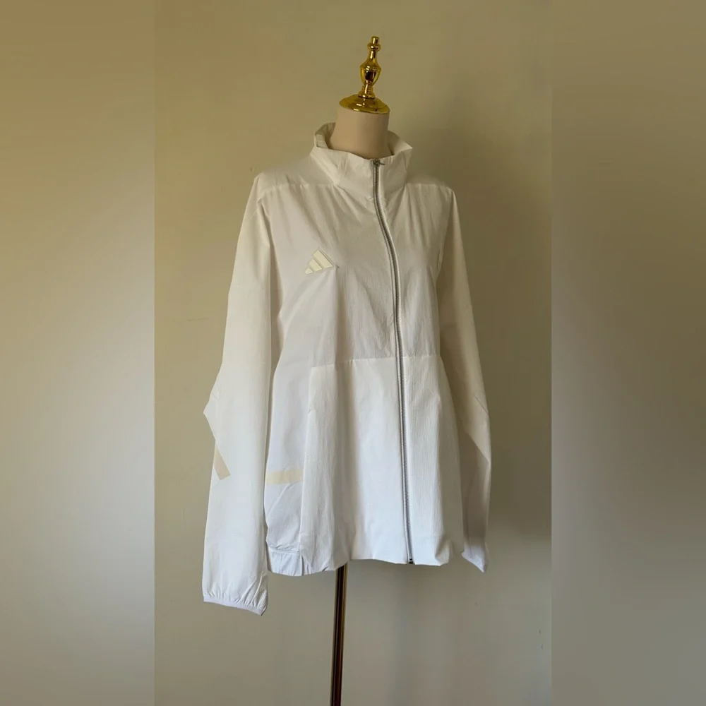 Adidas x Patrick Mahomes Windbreaker White Jacket Size XL Men